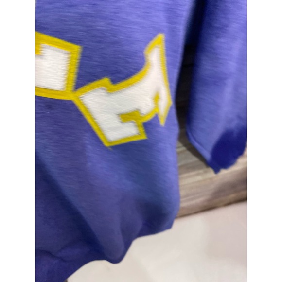 American Eagle YALE University Sweatshirt Large VTG 90s Sun Faded Crewneck - Picture 8 of 12